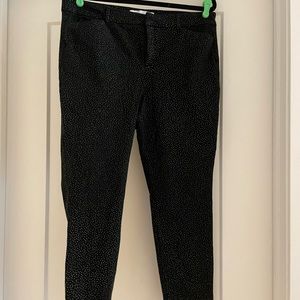 Black & gold Old Navy pixie pants size 14